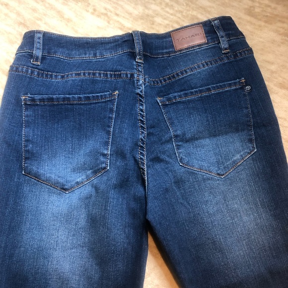 Tahari Denim Jeans Dark Wash - Size 4/27 - Picture 3 of 9